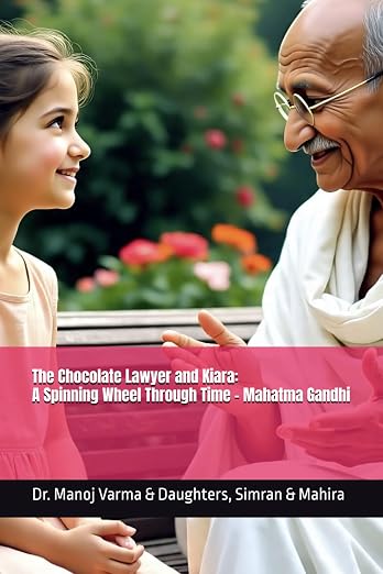 The Chocolate Lawyer and Kiara: A Spinning Wheel Through Time  Mahatma Gandhi